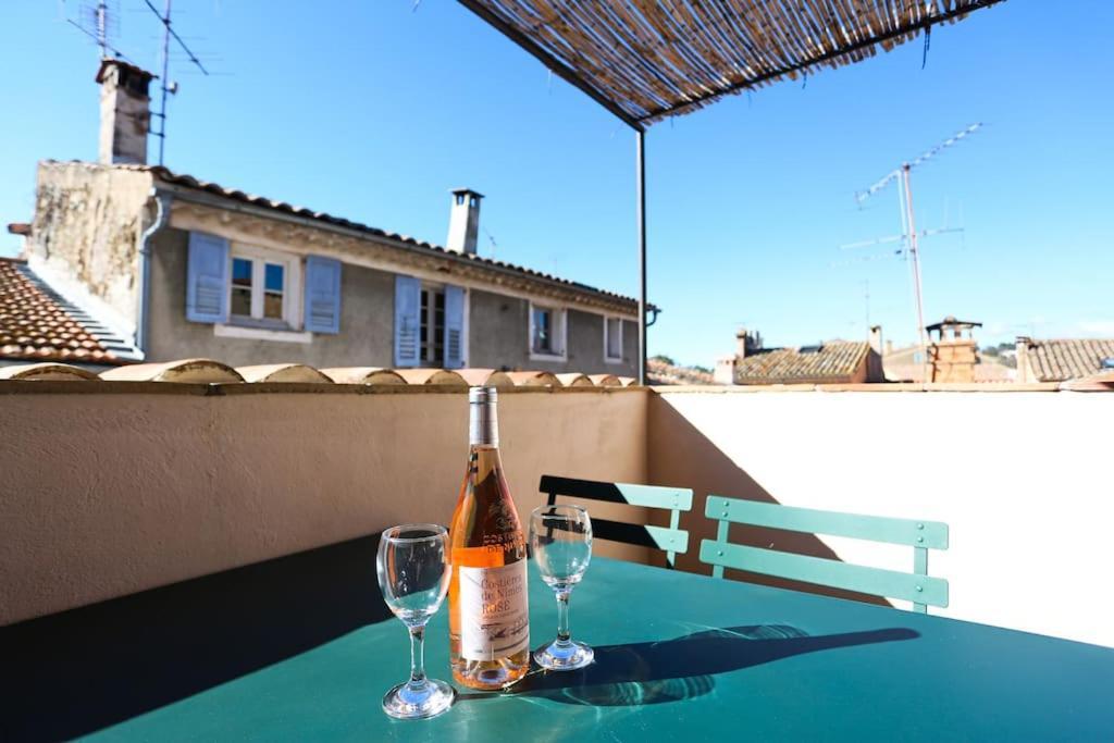 Valbonne Village House With Ac & Sunny Roof Terrace エクステリア 写真